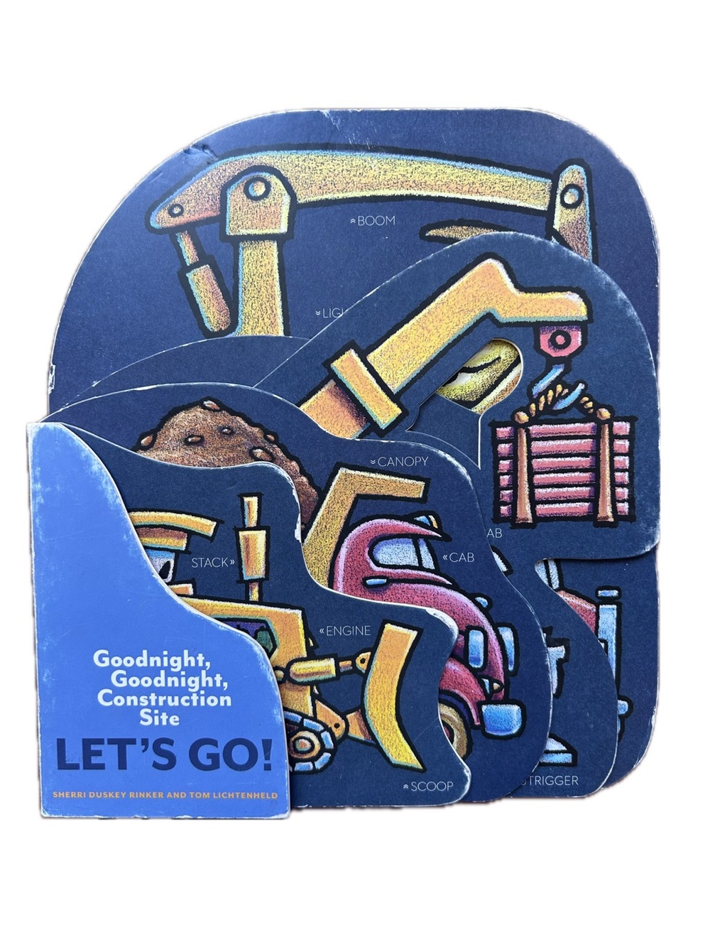 BUNDLE & SAVE 📚Let's Go! Goodnight, Goodnight, Construction Site Kids Board Book